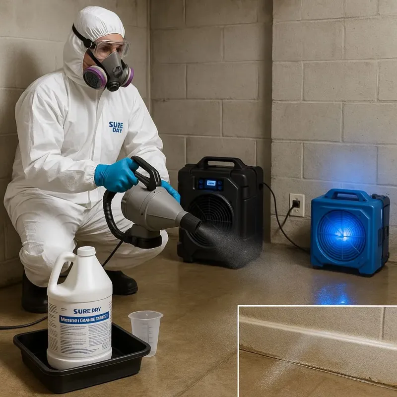 Sanitization and Odor Removal process in Randolph, ME